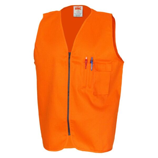 Patron Saint Flame Retardant Drill ARC Rated Safety Vest Thumbnail