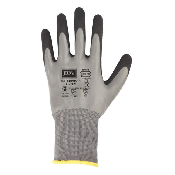 Waterproof Double Latex Coated Glove ( 5 Pack ) Thumbnail
