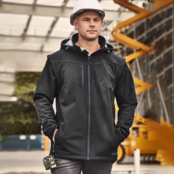 Unisex Streetworx 2 In 1 Stretch Softshell Jacket Thumbnail