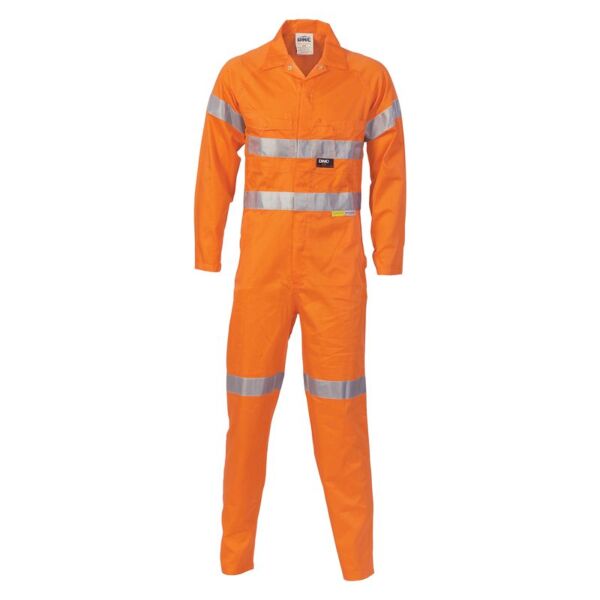 Hi Vis Cotton Coverall with 3M R/Tape Thumbnail