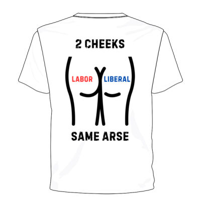 2 Cheeks back of shirt Thumbnail